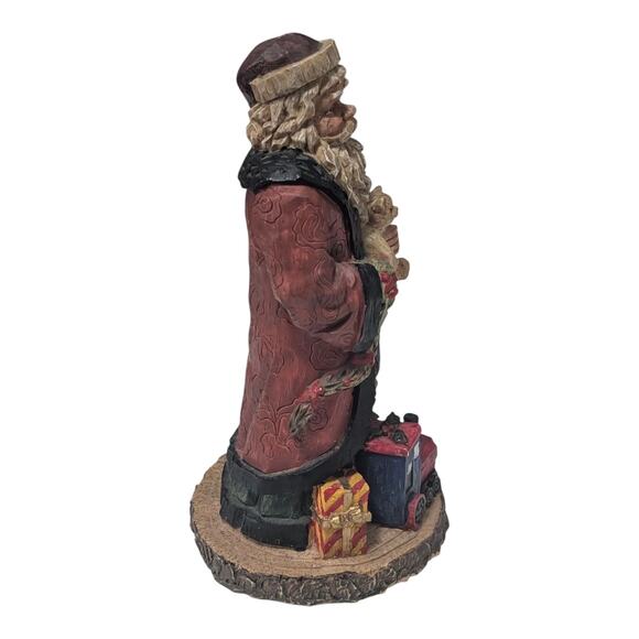 Cedar Creek Holiday Collection 10" Resin Santa Standing Decoration - Picture 6 of 8